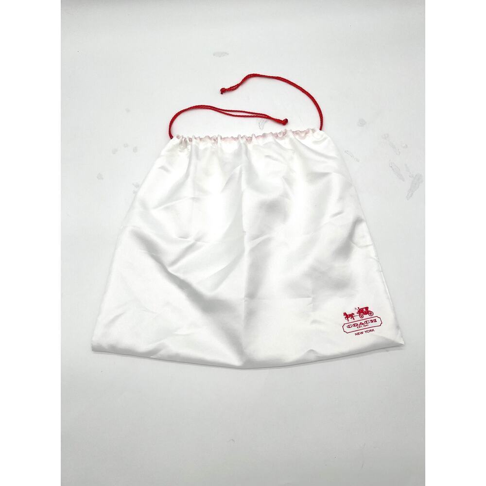 COACH Vintage Dust Bag, White Satin